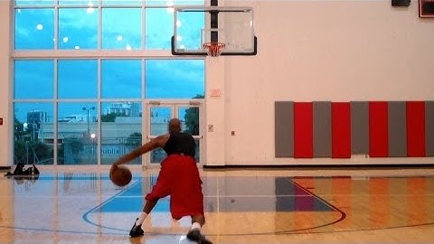 Allen Iverson Half-Crossover, Thru-Legs, Wide Crossover Drive Left Hand Layup 1 & 2 | Dre Baldwin