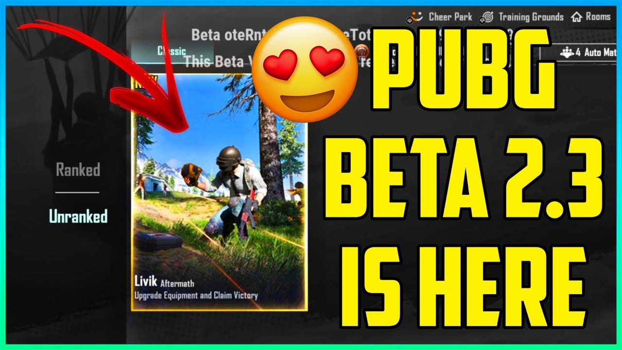 Pubg Mobile Beta 2.3 Version Is Here | How To Install Pubg 2.3 Beta ...