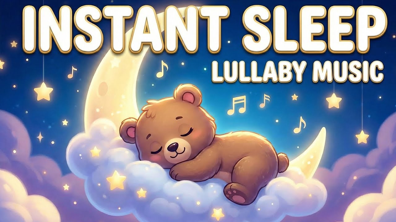Make Baby Sleep in 5 Minutes Gentle Lullaby Music Loop  Stop Crying Instantly Soothing Bedtime Music