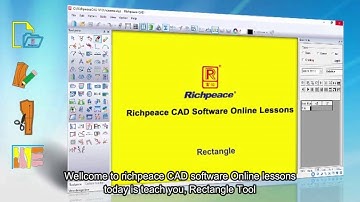 Richpeace CAD Software Online Lessons-Tip of the day-Rectangle (V10)