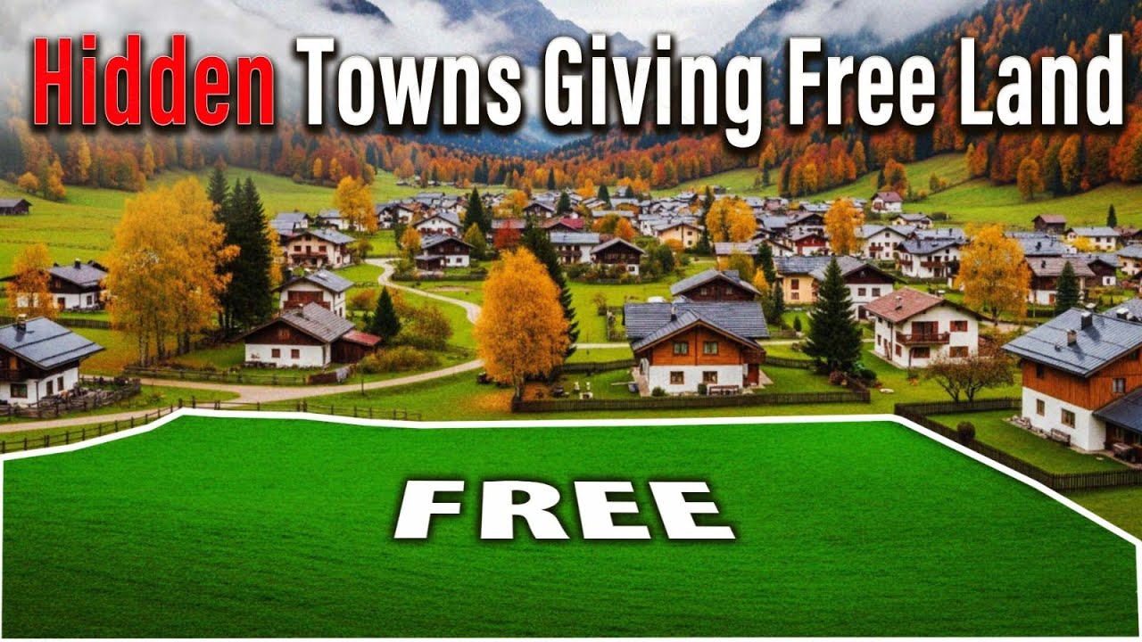 25 U.S Towns Practically Giving Away Land Right Now [2025]