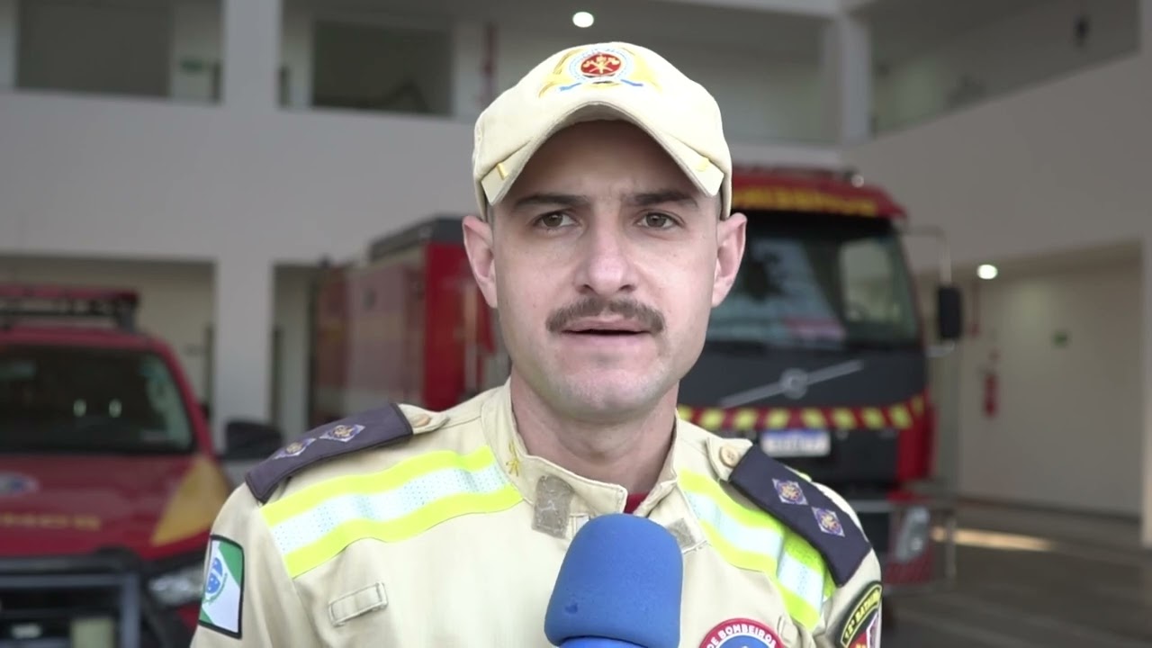 INCÊNDIOS AMBIENTAIS - Corpo de Bombeiros alerta para risco de queimadas