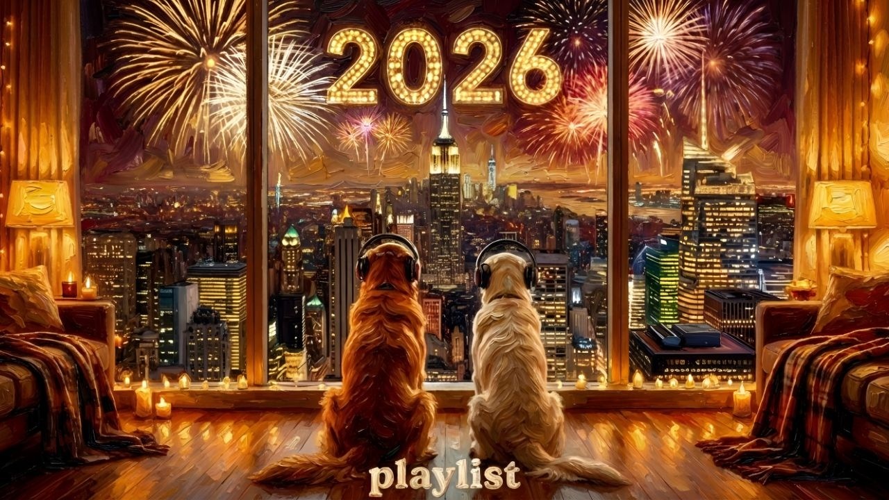 Spokoynoe nachalo 2026 goda s myagkoy muzykoy