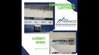 Autotality - Interior Signs
