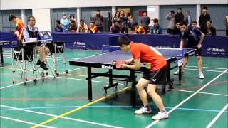 20160327全大運北區桌球資格男子團體賽 輔仁楊定承vs政大黃悅 4/4