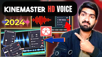 How to edit Hd audio in kinemaster 2024 | How to edit voice for youtube videos | Voice editing