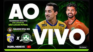 AO VIVO: TERRA ROXA FUTSAL X SÃO LUCAS/UNIFATECIE | 20H30 | SÉRIE BRONZE PARANAENSE FUTSAL 2026