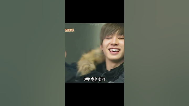 [세븐틴] 막내가 뽑은 외모 순위와 순영이 형