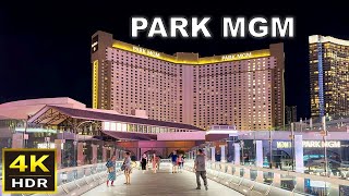 [4K] Park MGM Las Vegas Walking Tour | May 2024 | Las Vegas Strip