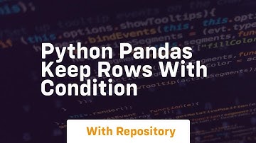 python pandas keep rows with condition