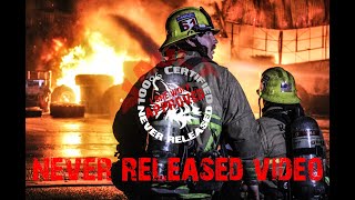 Intense Gas Station Fire, Building Collapses : Riverside (2019)