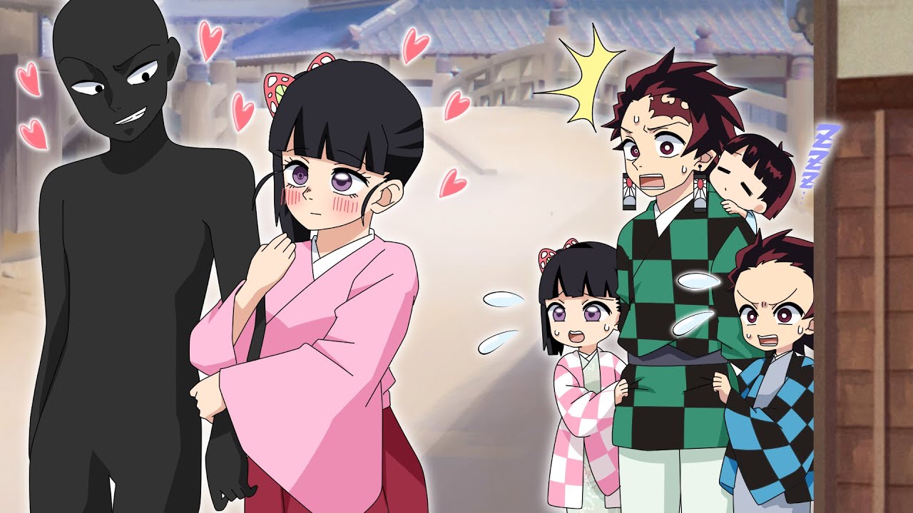 【鬼滅の刃】カナヲママが知らない男の人と浮気？炭カナ子供「ママ・・・どうして・・・。」目撃した子供たちと炭治郎パパの末路・・・【刀鍛冶の里編/アニメ3期/声真似】