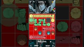 Play this Game of Baki Hanma Anime Connect Glow Line Dot Pipe Puzzle at Playstore screenshot 1