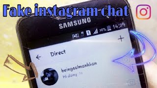 How to make create  fake instagram chat to prank someone | latest instagram tips and tricks 2018 screenshot 4
