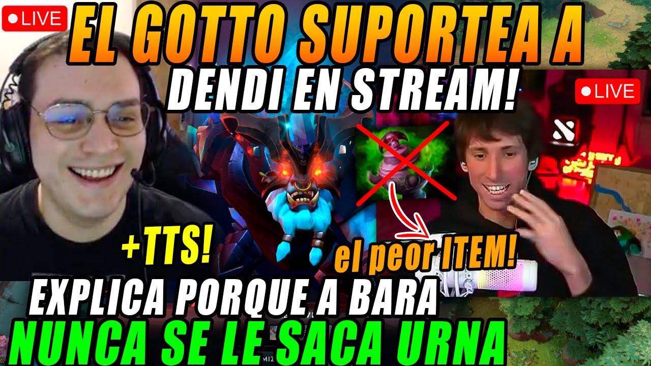 😲Matthew suportea a Dendi en stream y explica pq nunca se le saca urna al bara