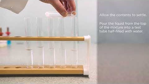 Edexcel Core Practical 9-1 GCSE B1.13B Food Tests Chemical Reagent to identify Lipids