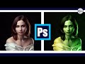 Simple Way To Apply a DUAL LIGHTING Effect In Photoshop | Portrait Dual Lighting Effect In Photoshop