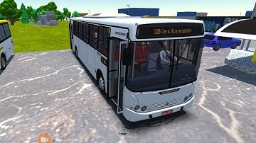 Proton bus simulator urbano com MOD map Acaracuzinho city linha 3 com busscar urbanuss 1998 Scania