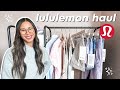 Lululemon haul  spring  summer 2024  try on