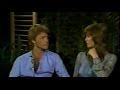 Capture de la vidéo Andy Gibb And Victoria Principal On The Phil Donahue Show