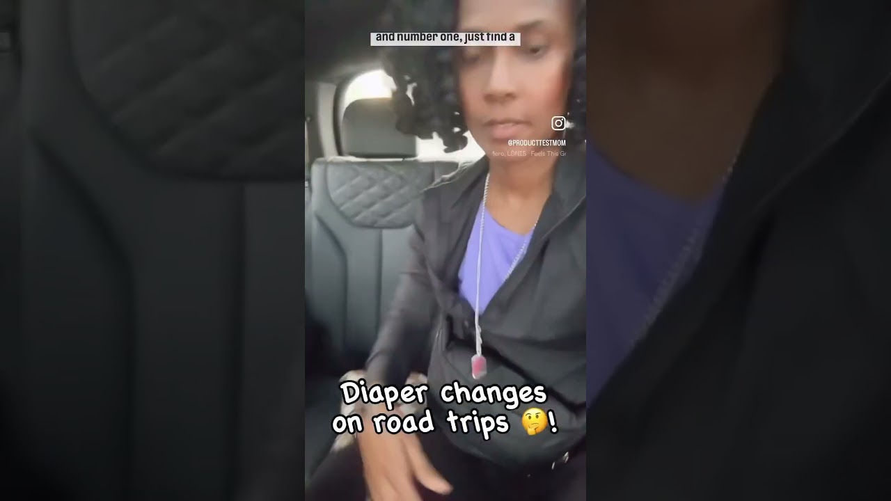 Diaper changes on the go!!!  