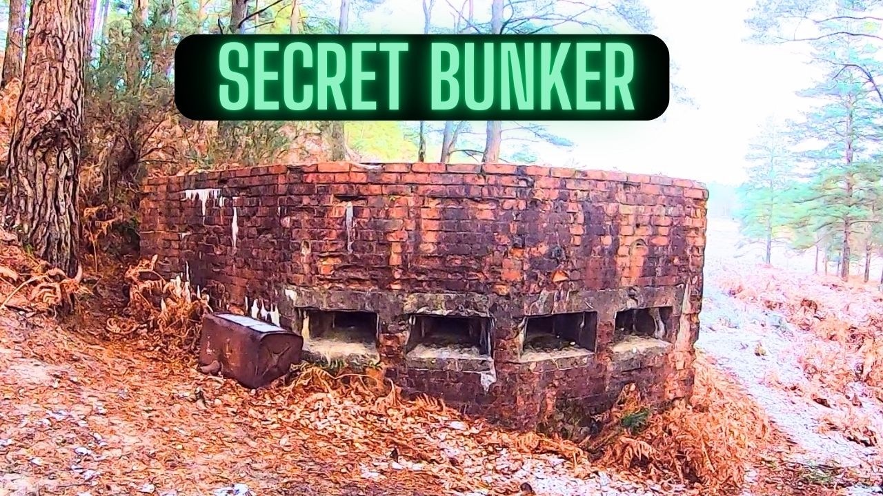 Found A Secret Bunker Hidden In The Woodlands YouTube