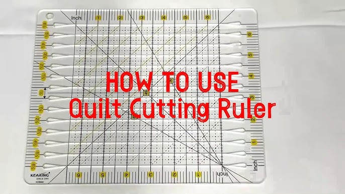 NEW Creative Grids Non-Slip Stripology® Mini Quilt Ruler By Gudrun Erla -  See video demo