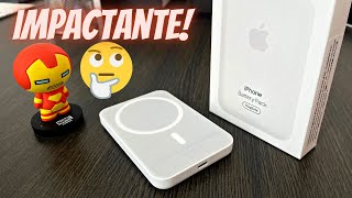 PROBANDO UNA🔋Replica Magsafe Battery Pack! Unboxing + Analisis y Link| iPhone Battery Pack