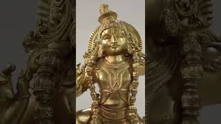 Superfine Bronze Krishna Statue | Hoysala Art #krishna #bronze #youtubeshorts Superfine Bronze Krishna Statue | Hoysala Art #krishna #bronze #youtubeshorts