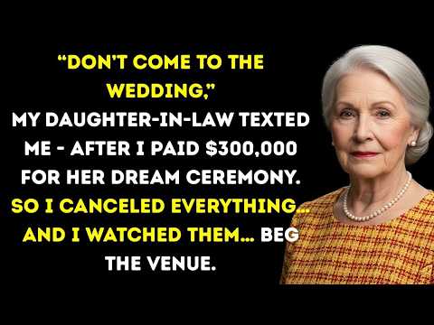 I Paid For My Son's $300,000 Wedding, And Then I Was Kicked Off The Guest List At The Last Minute!
