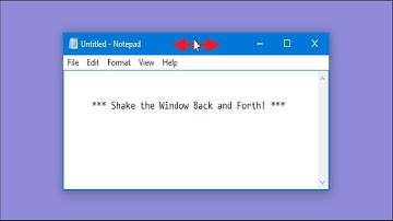 How to Stop Aero Shake from Minimizing Your Windows