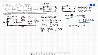EEE130 - Electric Circuit Theory: RLC Circuit Example 3