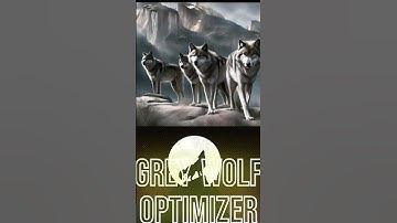 Grey Wolf Optimization Algorithm  #optimizationalgorithm