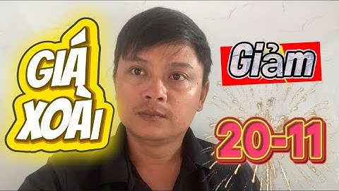 Giá xoài đài loan giảm, giá xoài cát hòa Lộc tăng ngày 20 tháng 11, 2025