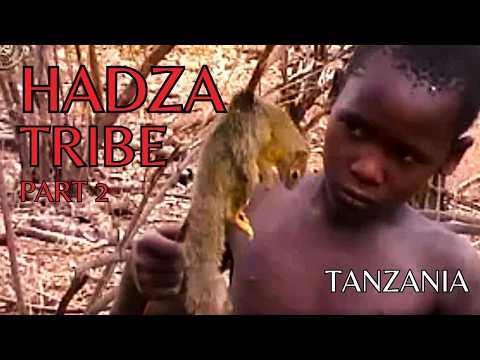 Thumbnail for Visita de un poblado Hadzabe, Tanzania   Parte 2.  De caza con los Hadzabe