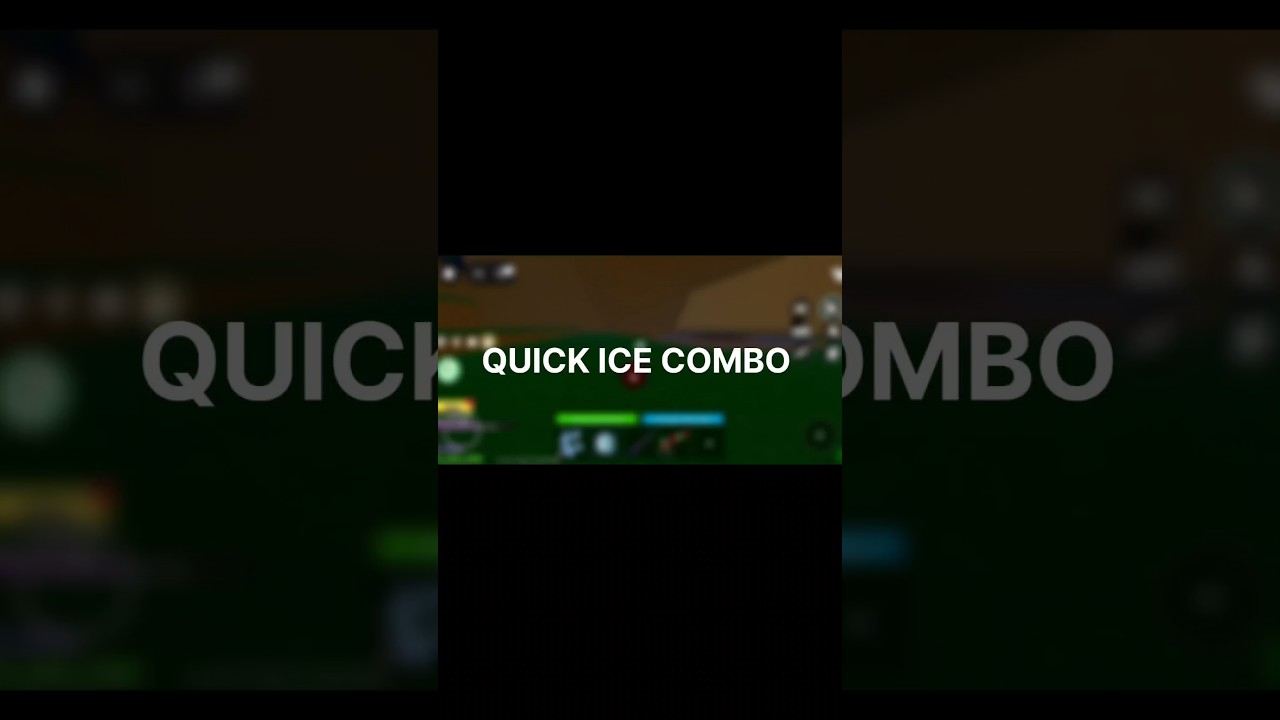 Quick Ice Combo #bloxfruits