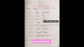 BSc 3 Sem Maths Syllabus 2025-26 Based on [NEP 2020 ] #bsc3sem #bscsyllabus #bscmaths #mathsbyilma