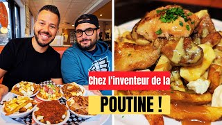 Je vais dans la VILLE où est née la POUTINE au QUÉBEC + j'en mange une au foie gras ! VLOG 1458