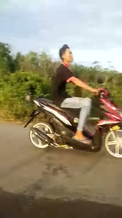 Knalpot dr.sound di beat fi standar deler mberr gledekk full