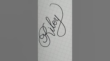 ☆Riley☆ #calligraphy #handwriting #lettering #writing #signature #art