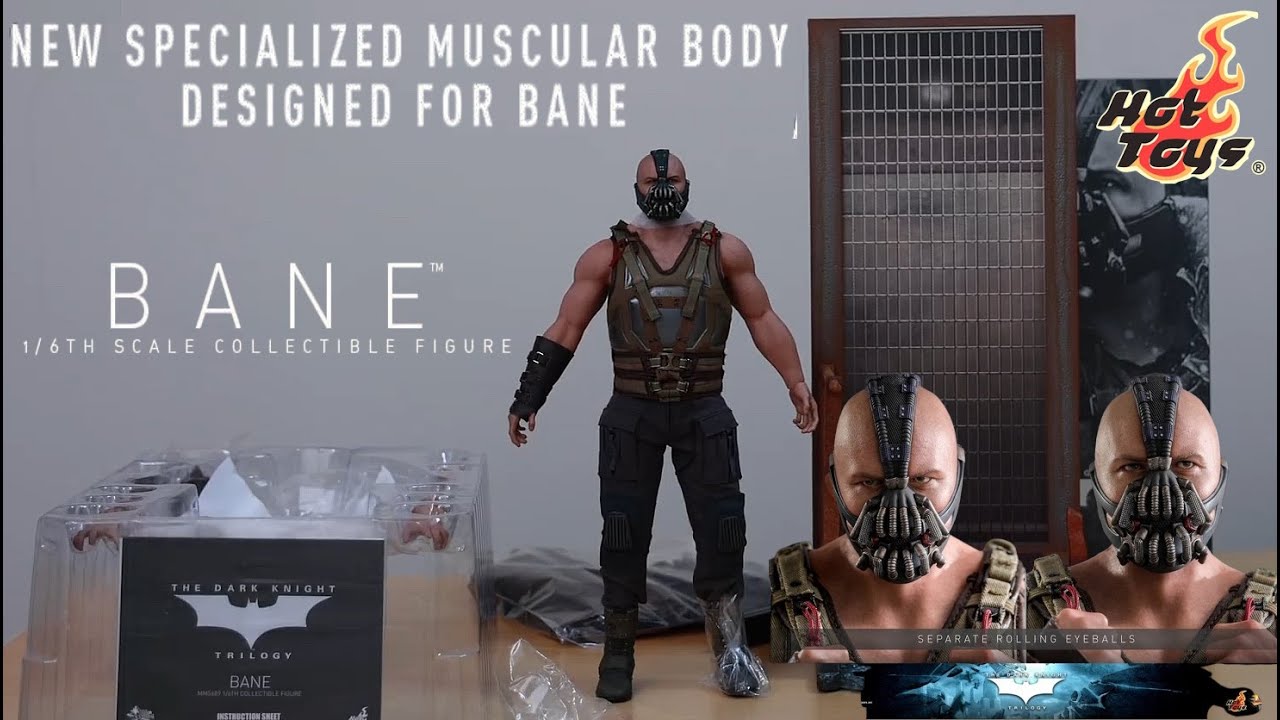 What surprise does he have? 贝恩2.0 Hot Toys Bane 2.0 [The Dark