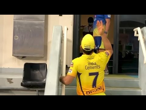 Post Match Scenes - KXIP v CSK