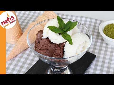Tek Seferde 2 Çeşit Soft Dondurma | Nasıl Yapılır?