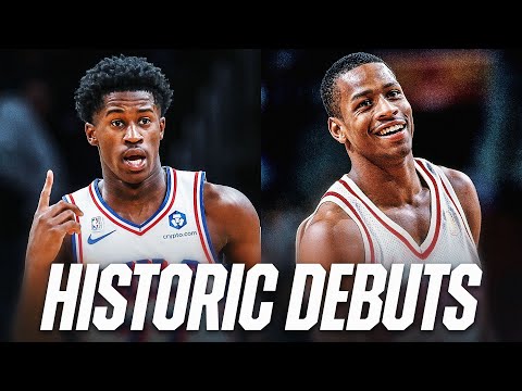 VJ Edgecombe & Iverson’s Historic Sixers Debuts