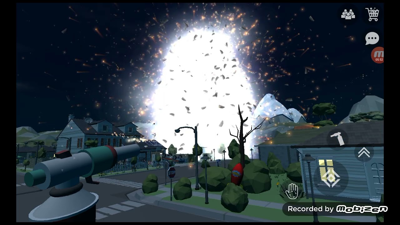 jogando fireworks simulator 3d multiplayer parte 2