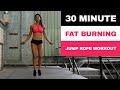 30 Minute FAT BURNING Full Body Jump Rope Workout