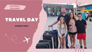 London Gatwick to Orlando travel day | British Airways 777 | Family Vaycay | FloridaObsessed