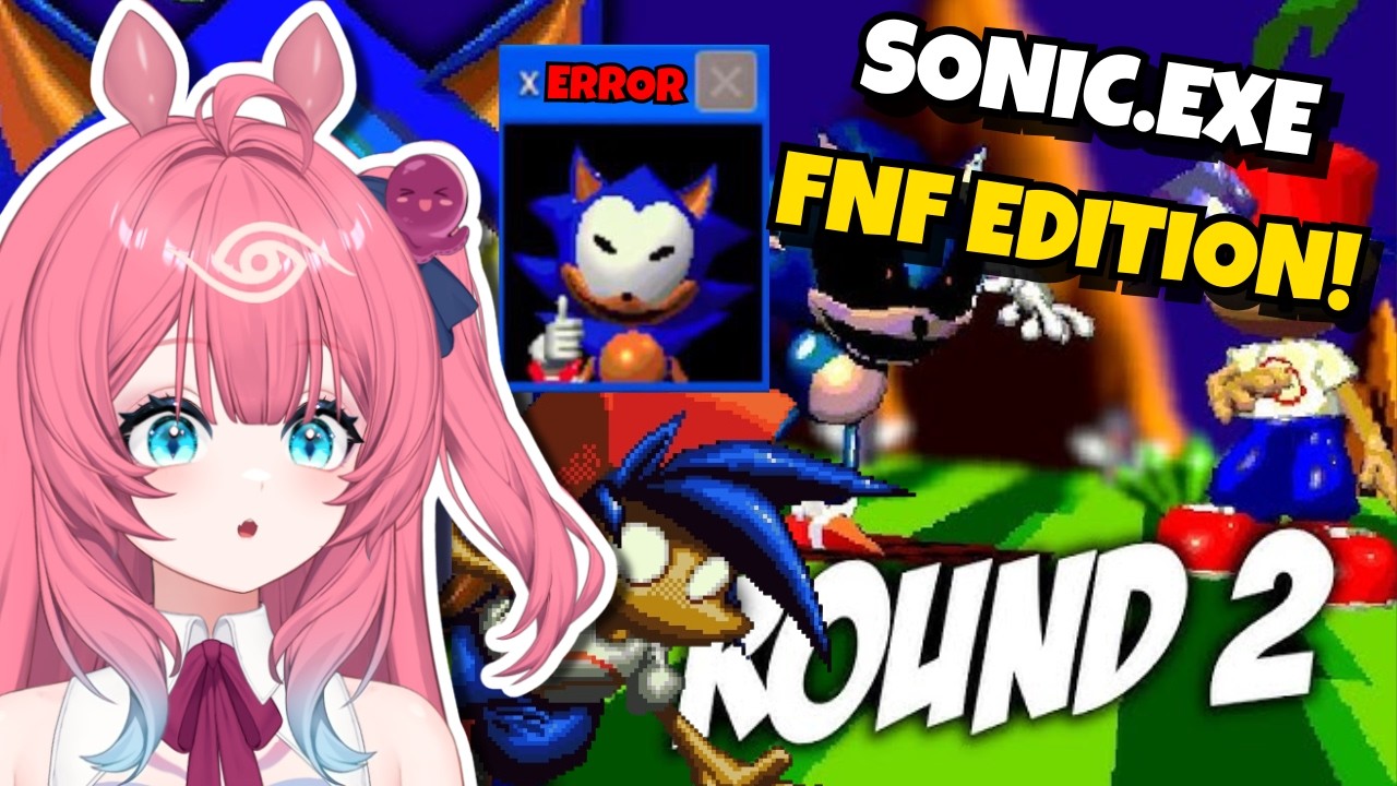 SONIC EXE IN FRIDAY NIGHT FUNKIN?! | VS REWRITE ROUND 2 Vtuber React