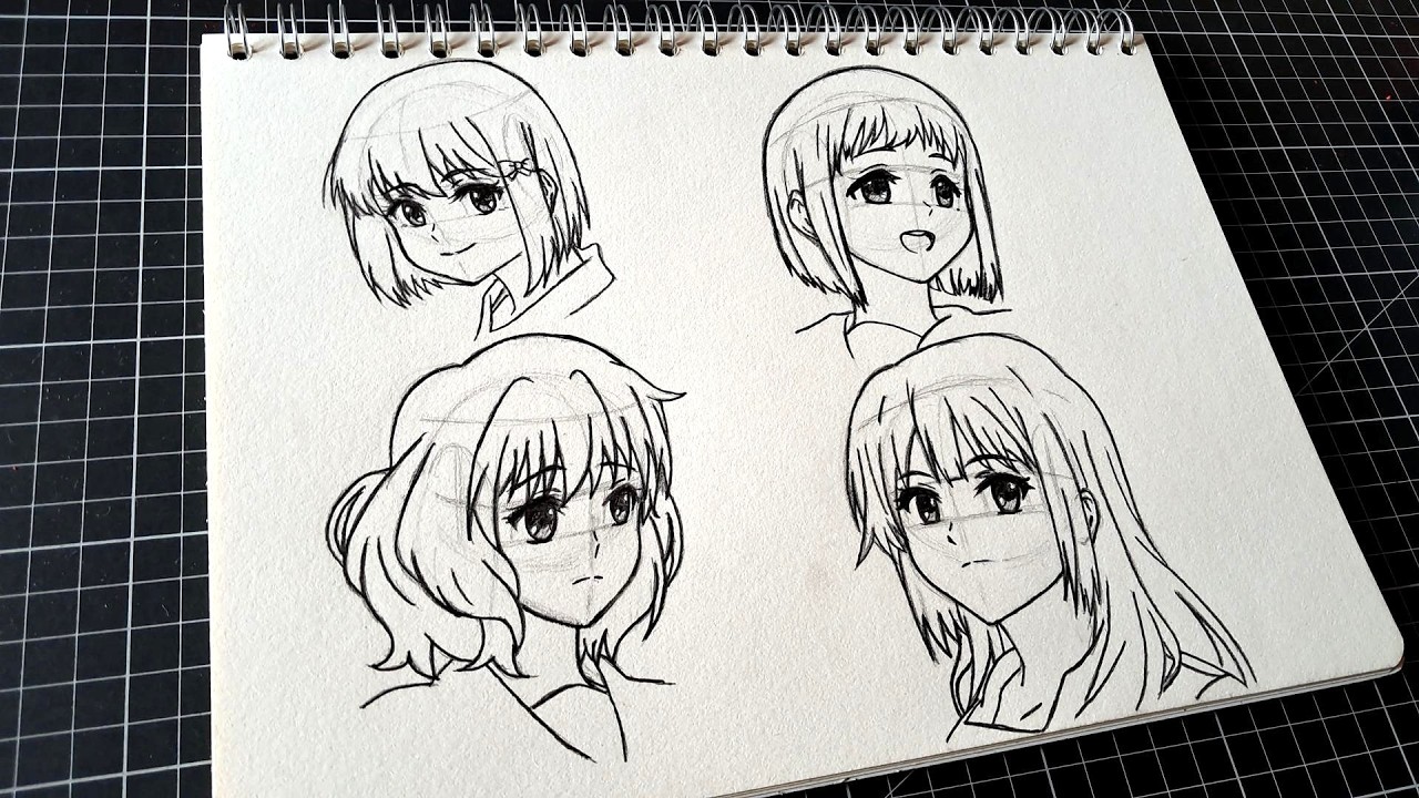 Drawing Head Practice | Step By Step | Sound! Euphonium
