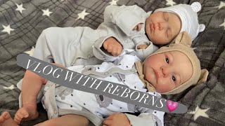 VLOG С КУКЛАМИ РЕБОРН // day with reborn // reborn baby